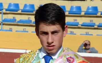 El novillero onubense Alejandro Conquero.