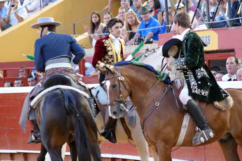 Ventura, Andrés Romero y Francisco Palha.