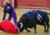 Muletazo de El Juli en La Merced el pasado sábado. (FOTO: Vicente Medero)