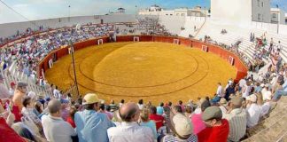 Vista de la plaza de toros de Ayamonte.