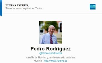 El alcalde de Huelva, seguidor de HUELVA TAURINA