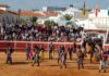 Paseíllo en un pasado festival de Trigueros.