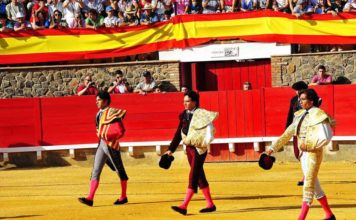 Un total de 22 paseíllos es el balance de la temporada 2012 en Huelva. (FOTO: Vicente Medero)