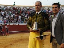 El picador Alonso Sánchez volverá a recoger hoy un nuevo premio en Valverde. (FOTO: valverdediario.es)
