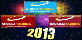 El equipo de nuestros portales HUELVA TAURINA, SEVILLA TAURINA y BADAJOZ TAURINA le desea Feliz Año Nuevo 2013.