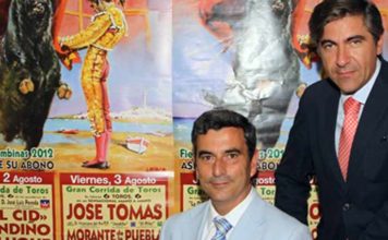 Carlos Pereda y Óscar Polo, empresario de La Merced.