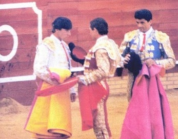 Alternativa de Emilio Silvera en las Colombinas de 1986.
