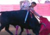 El Cid torea al quinto toro de Pereda, premiado con la vuelta al ruedo. (FOTO: joseluispereda.es)