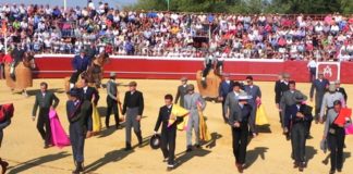 Uno de los últimos paseíllos en Almonte. (FOTO: Golberto)
