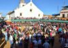 Así se presentaba cada día la improvidada placita de toros de talanqueras en San Juan del Puerto. (FOTO: Vicente Medero)