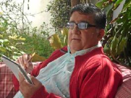 El literato onubense Bernardo Romero.