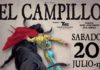 Cartel anunciador del festejo mixto de mañana sábado en El Campillo.
