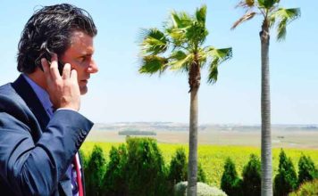 El empresario de la plaza de Valverde, Jorge Buendía. (FOTO: Vicente Medero)