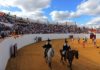 La bella y coqueta plaza de Zalamea la Real se quedará sin toros en su Feria.