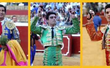 Morante, Perera y Talavante, tres estilos diferenciados Morante, Perera y Talavante, esta tarde en La Merced.