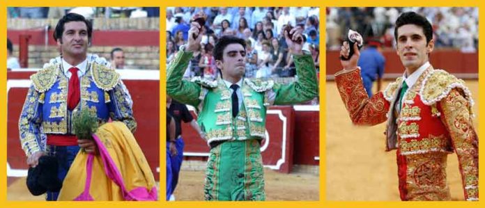 Morante, Perera y Talavante, esta tarde en La Merced.