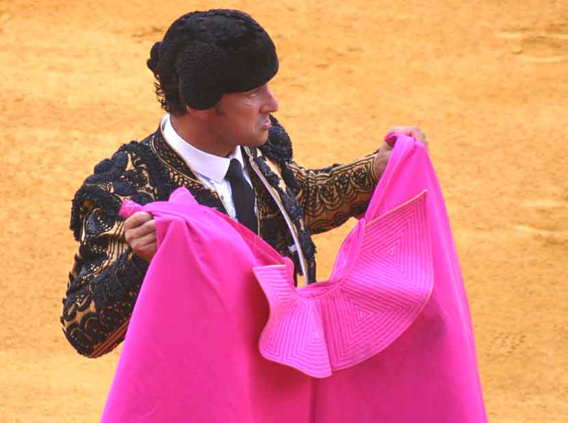 El banderillero sevillano Rafael Cuesta ha reaparecido hoy tras dos meses de baja por luxación de hombro.