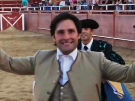 El onubense Andrés Romero, con el triunfo de esta tarde en Masueco.