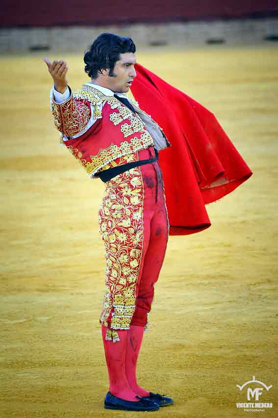 Morante de la Puebla ha realizado lo más brillante de la tarde en La Merced. (FOTO: Vicente Medero)