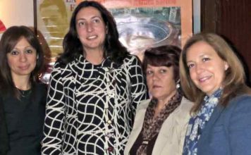 El problema catalán, protagonista en la peña femenina ‘El Abanico’