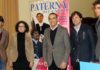 Diego Ventura, la alcaldesa de Paterna, el presidente de Diputación de Huelva, el onubense Andrés Romero y Manuel Correa.
