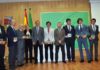 Todos los premiados por la temporada 2013. (FOTO: Arizmendi)