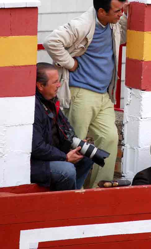 El fotógrafo Agustín Arjona.