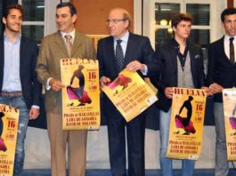 Presentada la novillada de inicio de temporada en la plaza de La Merced Presentación del cartel de la novillada del 16 de marzo. (FOTO: Arizmendi)