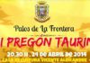 Cartel anunciador del Pregón de Palos de este año.