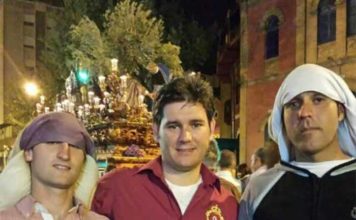 Toreros onubenses cofrades