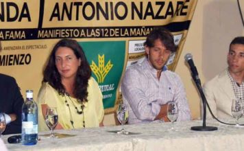 Acto de presentación de la Feria de Valverde 2014.