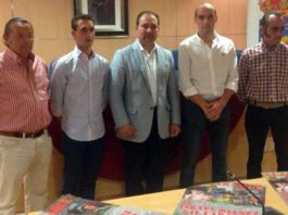 Acto de presentación del cartel de Aljaraque. (FOTO: Arizmendi)