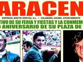 Cartel de rejones para Aracena.