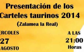 Convocatoria de presentación de los carteles de Zalamea.