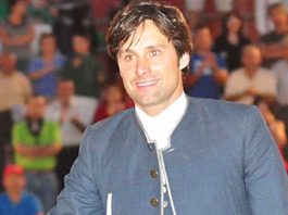El rejoneador onubense Andrés Romero.