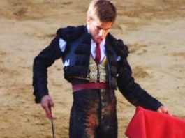 El novillero onubense Emilio Silvera.