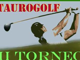 Cartel anunciador del II Torneo 'Taurogolf' de Huelva.