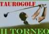 Cartel del II Torneo 'Taurogolf' en Aljaraque (Huelva).