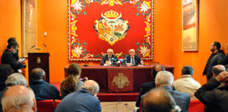 Acto de presentación de los carteles de Sevilla.