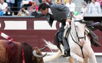 Andrés Romero, hoy en Madrid. (FOTO: las-ventas.com)