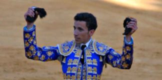 El novillero onubense David de Miranda.