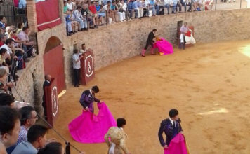 Plaza de toros de Almonaster la Real.